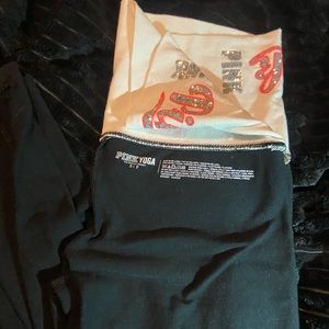 PINK yoga leggins / 2017